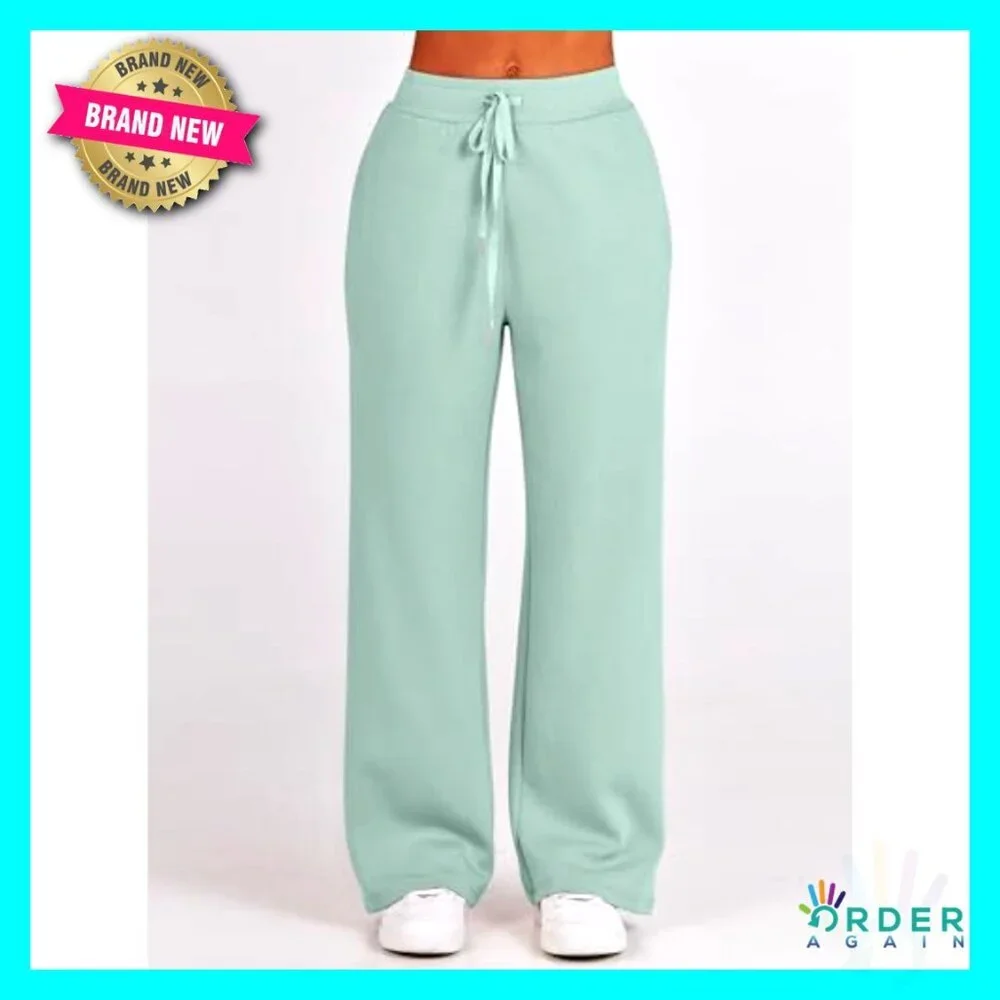 Oversized Sweatsuit Set Loose Fit Lounge Travel Active Wear Wide Leg Pants